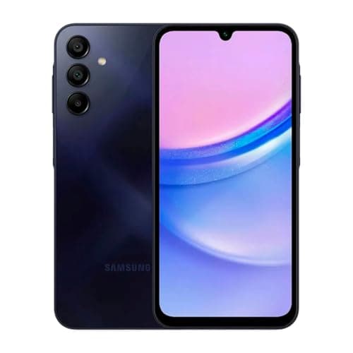 Image of Samsung Galaxy A15 5G SM-A156B 16.5 cm (6.5") Hybrid Dual SIM Android 14 5G USB Type-C 4 GB 128 GB 5000 mAh Black, Blue SM-A156B/DSN-AG - SM-A156BZKDEUB