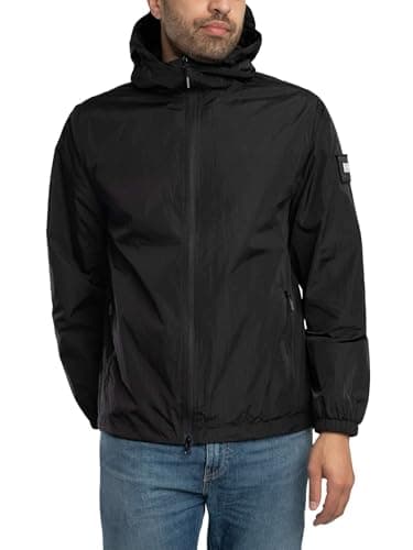 Image of Weekend Offender Men's Technician Face Mask Jacket, Black, M