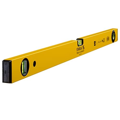 Image of Stabila 02475/8 80 cm "Type 70 W" Spirit Level - Yellow/Black