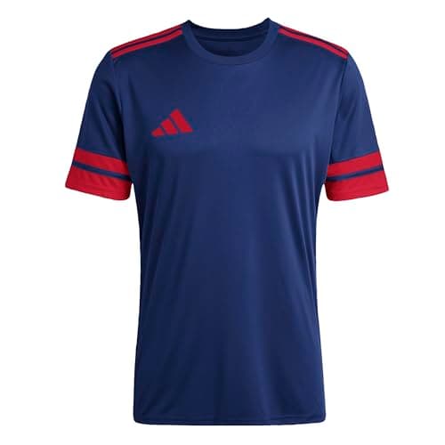 Image of adidas Men's SQUADRA25 Jersey Short Sleeve, Team Navy Blue 2/Team Power red 2, XL