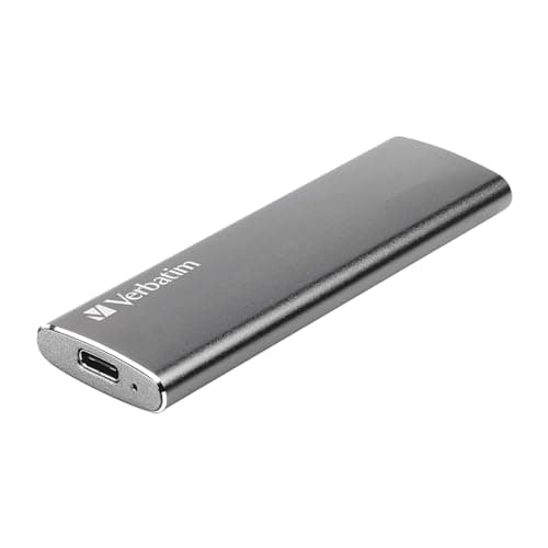 Image of Verbatim Vx500 External SSD Hard Drive 2TB Portable Solid State Drive USB 3.2 Gen 2 External Drive for Mac, PC, Smartphone & Game Console, Space Grey