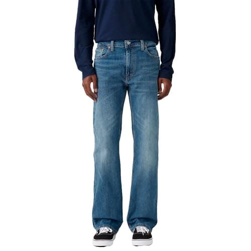 Image of Levi's Men's 527 Slim Boot Cut Jeans, Blue Tunes, 31 W/34 L