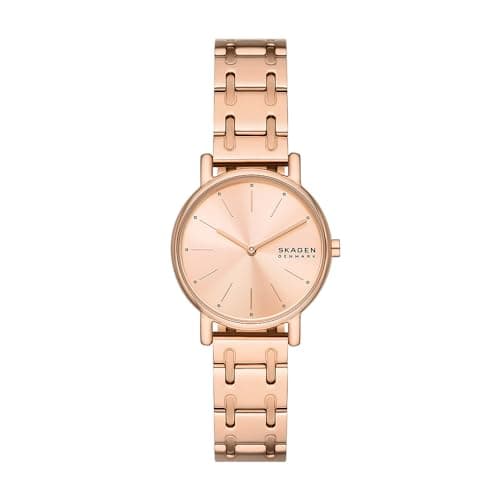 Image of Skagen Women's Watch Signatur Lille Two-Hand, Rose Gold Stainless Steel, SKW3125