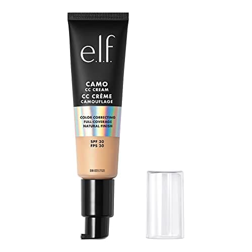 Image of e.l.f. Camo CC Cream, Color Correcting Medium-To-Full Coverage Foundation with SPF 30, Light 240 W, 1.05 Oz (30g)