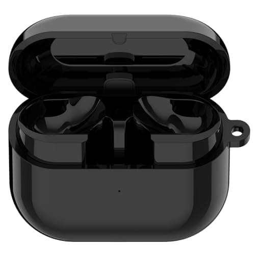 Image of NovemFoal Replacement Earbud Charging Case Compatible with Samsung Galaxy Buds 3 Pro Charging Cases, Charger Box Cradle Earphone Accessories for SM-R630 (Black)