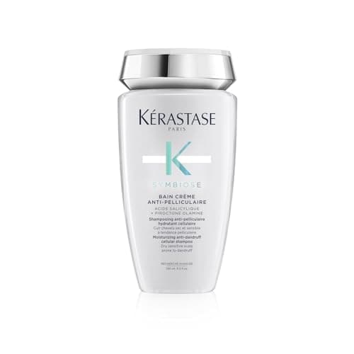 Image of Kérastase Symbiose, Moisturising Anti-Dandruff Cellular Shampoo, For Dry, Sensitive Scalps Prone To Dandruff, Sulphate-Free, Silicone-Free, Bain Crème Anti-Pelliculaire, 250 ml
