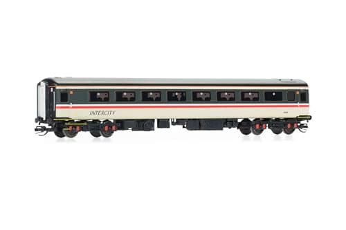 Image of TT:120 Hornby Coach Car - TT4020 BR Intercity, Mk2F Tourist Standard Open, M6011 - Era 8 Train Toy, TT Gauge Carriage for Train Set, Rolling Stock Models for Adults - 1:120 Scale Model Gift