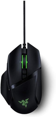 Image of Razer Basilisk V2 - FPS Gaming Mouse (Gaming Mouse with New 20,000 DPI Focus + Optical Sensor, 5G, Removable Dpi Switch and Customizable Scroll Wheel, RGB Chroma and USB) Black