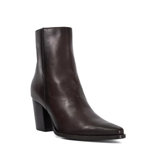 Image of Dune London Ladies PAXTEN Western Ankle Boots Size UK 8