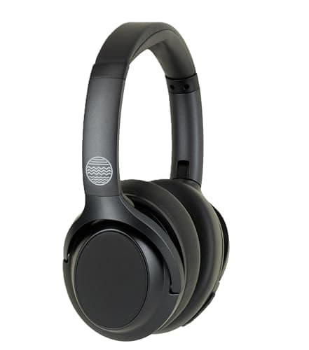 Image of OUR PURE PLANET Wireless Bluetooth Headphones with ANC & ENC – 40 Hour Battery, Noise Cancelling Over Ear Headphones with 6 Mics – Eco Friendly