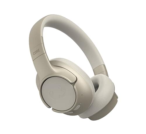 Image of Fresh 'n Rebel Clam Core Bluetooth Headphones Over Ear with ENC Microphone (perfect calls), Wireless Headphones with Volume Control and Play/Pause buttons, 45h playtime (Silky Sand)