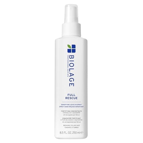 Image of Biolage Full Rescue Densifying Leave-In Spray, Increases Resistance to Hair Fall, Enriched With Rosemary Oil & Niacinamide, For Breaking & Falling Hair, 250ml