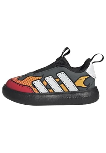 Image of adidas Unisex Kids RapidaSport K, Grey White Red Lucide, 4 UK