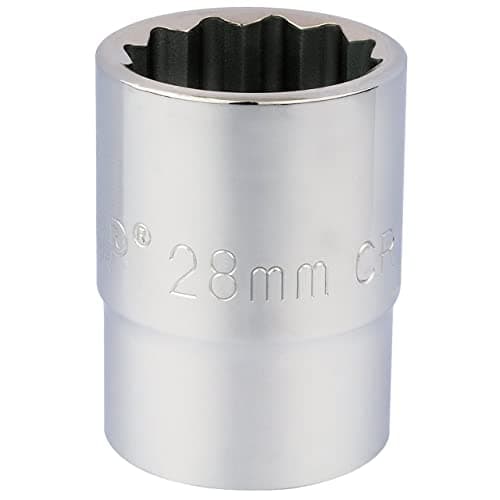 Image of Draper T-MM/B 3/4 Square Drive 12 Point Socket (28mm), Blue, 28 mm