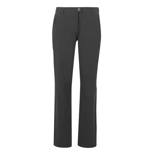Image of Regatta Womens Highton II Walking Trousers Water Repellent Hiking Stretch Winter Grey