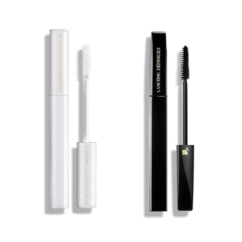 Image of Lancôme Définicils High Definition Lengthening Mascara, Clump-Free Natural Lash Finish & Cils Booster XL Volumising Lash Primer Base, Fibre-Enriched Mascara Duo for Sensitive Eyes Set