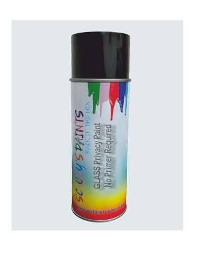 Image of SCOOBYS PAINTS BACK IN THE MIX Security Paint Glass Privacy Window Paint, Quick-Drying High Adhesion Acrylic, No Primer Required, Direct Application, Multiple Colours Available (Snowy White)
