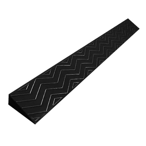 Image of Threshold Ramps, Rise Threshold Ramps for Wheelchairs, Wheelchair Ramp Non-Slip Threshold Transition Strip for Doorways, Stairs, Steps, Sweeping Robot, Mobility Scooters (Black, 100 * 10 * 4cm)