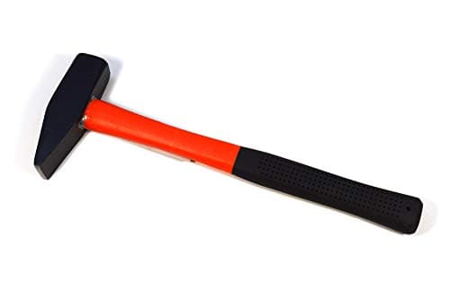 Image of Engineer's Hammer Fibreglass Handle Non-Slip Handle Hammer Tool Steel 400 g