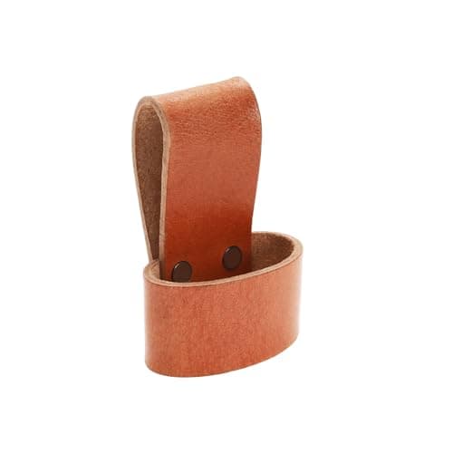 Image of The Lord of the Tools Single Hole Cowhide Outdoor Tool Leather Case Hand Tool Leather Sheath Loop Tool Leather Holster Belt Loop PU Leather Case for Hammers Axes Other Tools