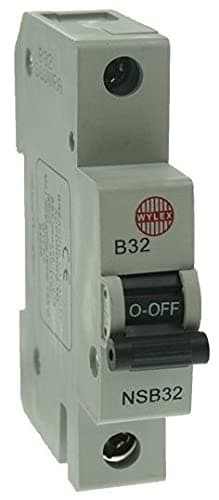 Image of FWS Electrical Wylex NSB32 MCB 32amp minature circuit breaker