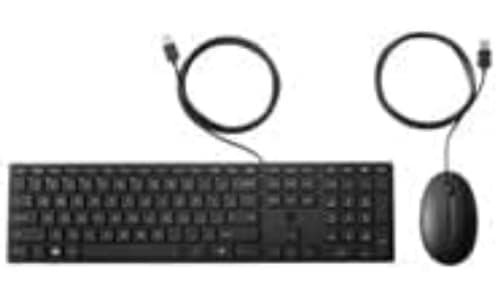 Image of HP 9SR36AA#ABU Desktop 320MK Mouse and Keyboard Set for 11A G6 Chromebook