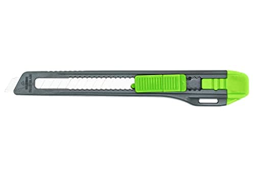 Image of Q-Connect Light Duty 9 mm Cutting Knife Black/Green 120BC