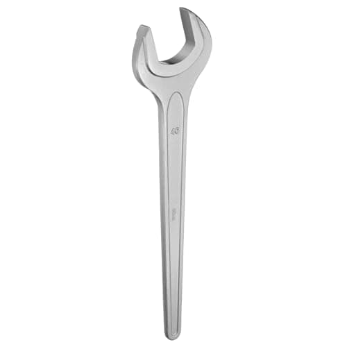 Image of sourcing map Single Open Ended Spanner Wrench, 46mm, Thicken CR-V Steel Open End Wrench Tool for for Automotive Repair and Furniture Assembly, Grey
