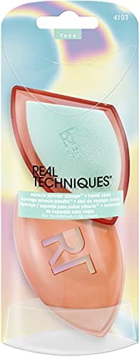 Image of REAL TECHNIQUES Limited Edition Summer Haze Miracle Powder Sponge with Travel Case