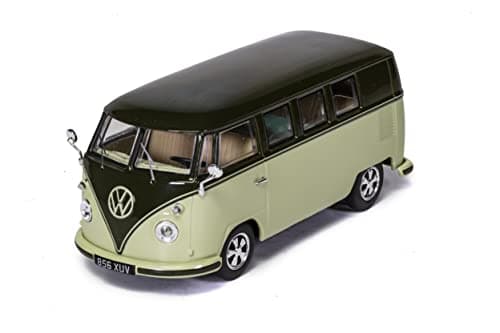 Image of Corgi Diecast Model Vehicles - VA14502 Volkswagen Campervan Type 2 (T1), Men & Women Souvenir Gifts from UK - Small Die Cast Toy Car Models for Boys, Gift for Motor Enthusiasts