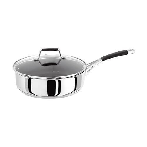 Image of Stellar Horwood S518 24cm Saute Pan, Non-Stick, Silver