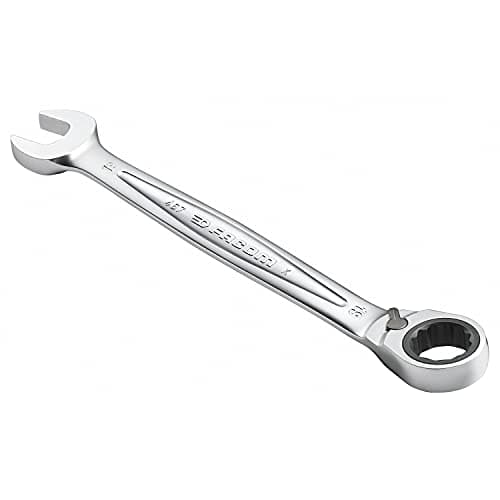 Image of Facom 467B.18 Anti Slip Combination Ratcheting Spanner, 18mm