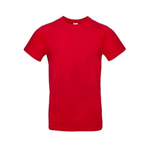 Image of B&C Collection Exact 190 T-Shirt BA190 (M, Red)