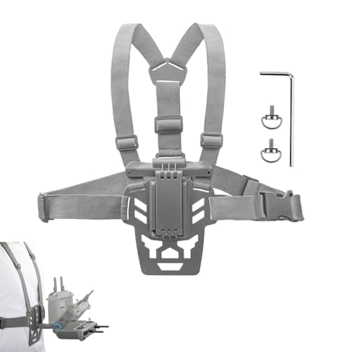 Image of CERFFOOL Chest Mount for DJI RC 2/1 Strap and Waist Support Kit Remote Control Bracket for Drone Adjustable Belt Support Mount Drone Accessories