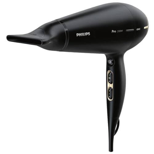 Image of Philips HPS920/00 Prestige Pro Hair Dryer for Professional Drying and Styling with 2 Styling Nozzles, 2300 W