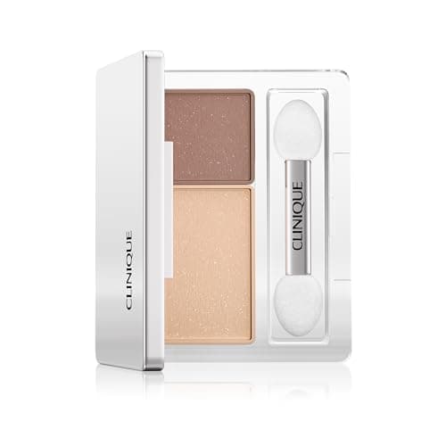 Image of Clinique All About Shadow Duo Eye Shadow Makeup | 8-Hour Wear, Safe For Sensitive Eyes