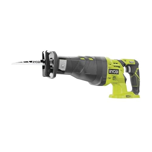 Image of Ryobi R18RS-0 ONE+ 18V Cordless Reciprocating Saw (Body Only), Hyper Green