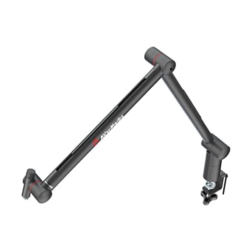 Image of AVerMedia BA311 Live Streamer Arm: Fully Adjustable Boom & Mic Stand, 1/4" or 5/8" Mount, Content Creation, Podcasting, Streaming