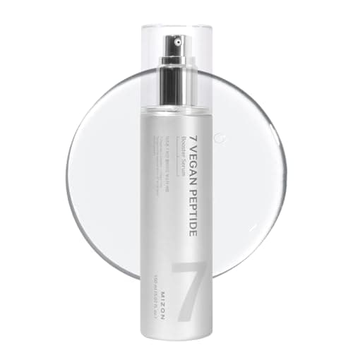 Image of MIZON 7 Vegan Peptide Booster Serum Korean Anti-Aging Face Serum with Niacinamide & Hyaluronic Acid Hydrating Firming & Smoothing Skincare for Fine Lines & Skin Repair – 5.07 fl oz