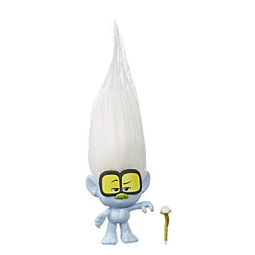 Image of DREAMWORKS TROLLS World Tour Miniature Toy Figure with Musical Instrument Accessory - Tiny Diamond