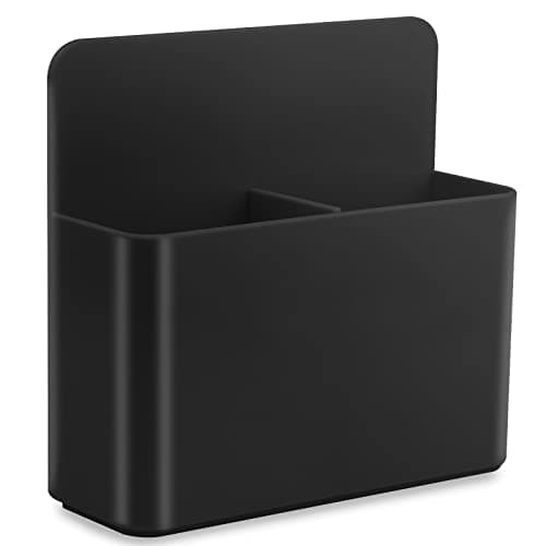 Image of Levomat Magnetic Pen Holder Magnetic Marker Holder Whiteboard Pen Holder Organizer with Strong Anisotropic Magnet Pad for Whiteboard, Fridge, Refrigerator, Locker, Office, Home, School (MBlack)
