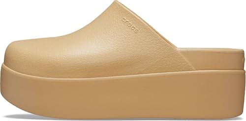 Image of Crocs, Women, Dylan Platform Clog, Wheat, 3 UK Women