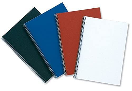Image of GBC 250 GSM A4 Textured Linen Look Binding Covers - Red (Pack of 100)