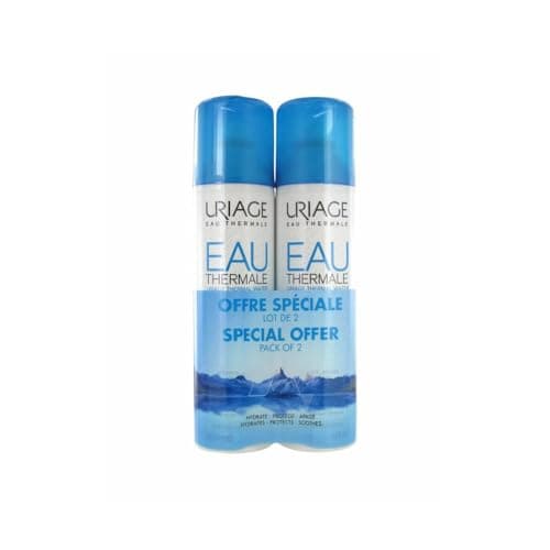 Image of Uriage Eau Thermale Lot de 2 x 300ml Pour Peau Normale, Peau Sensible, Peau Sèche