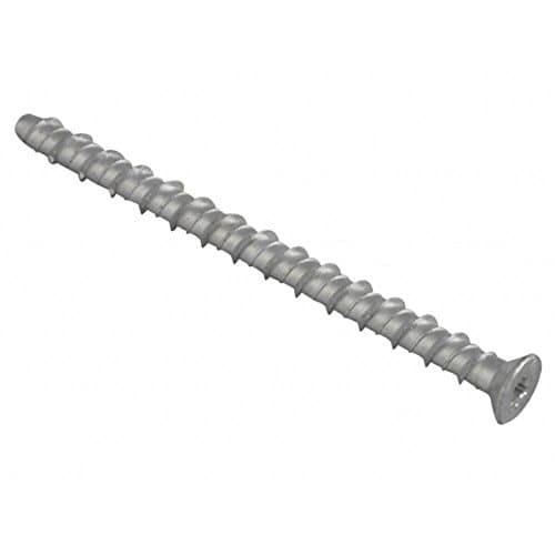 Image of Lightning Bolts Concrete Bolts Countersunk Torx | M6 x 100mm | Elementech Coated | Box 100