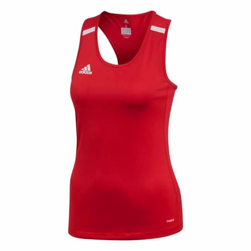 Image of adidas Team 19 Singlet - Women's Track and Field L Power Red/White