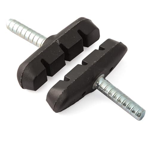 Image of Clarks Mountain Rim Replacement Brake Pads - Pair of 55mm Non-Threaded V-Type Brake Pads for Cantilever Brake Systems Compatible with Mountain Bikes