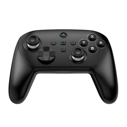 Image of NINMORTH Wireless Game Controller PC and for Nintendo Switch, for Dual Hall Effect Joysticks, One-Click Screenshot, ABS Build, Black