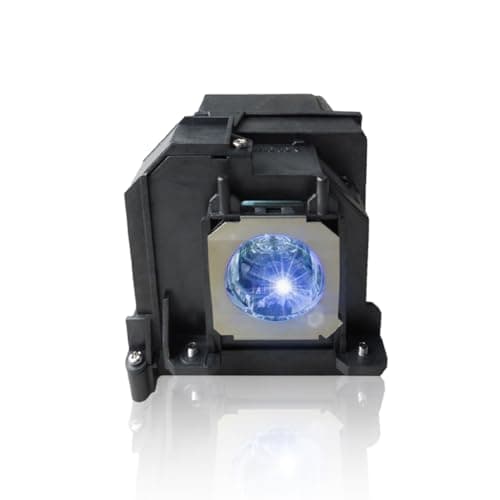 Image of Poxtedsr Replacement Projector Bulb Lamp Compatible with Epson eb-470 eb-475w eb-475we eb-475wi eb-475wie eb-480 eb-480e eb-485w eb-485wi eb-485we eb-1400wi eb-1410wi