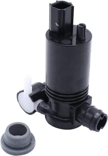 Image of TAKPART 1 Set Windscreen Washer Pump Front Twin Outlet Windscreen Washer Pump Compatible for Ford Fiesta MK6 2002-2015 8A61-17K624-AA 1014003